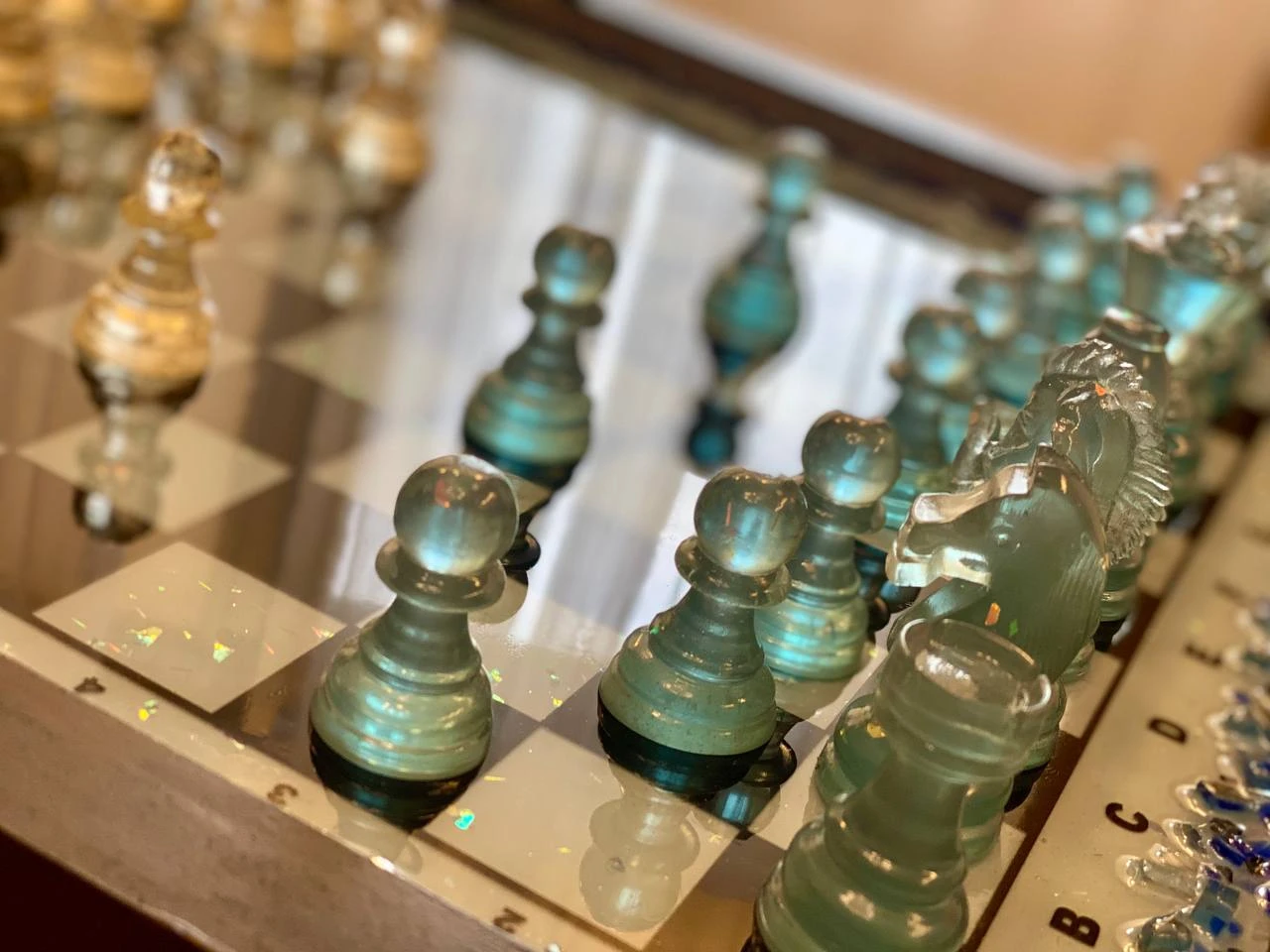 Big Chess Glass Set 3